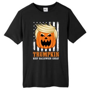 Usa Trumpkin Keep Halloween Great Funny Great Gift Tall Fusion ChromaSoft Performance T-Shirt