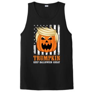 Usa Trumpkin Keep Halloween Great Funny Great Gift PosiCharge Competitor Tank