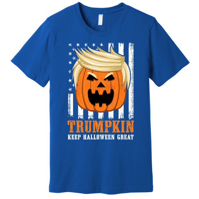 Usa Trumpkin Keep Halloween Great Funny Great Gift Premium T-Shirt