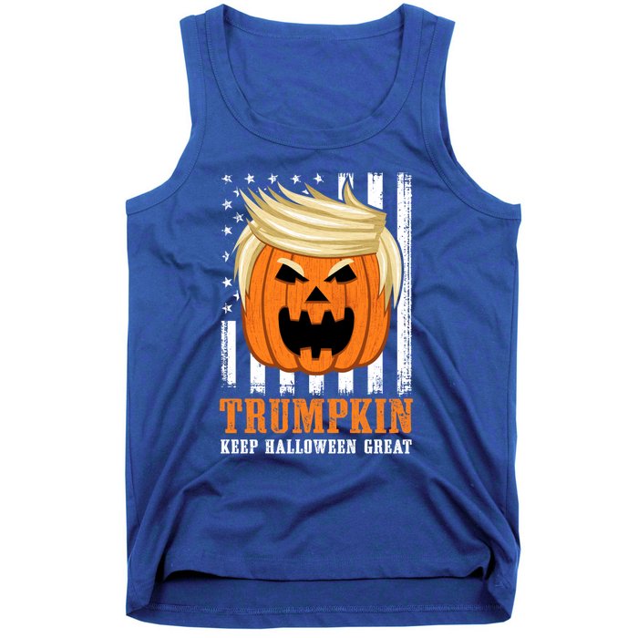 Usa Trumpkin Keep Halloween Great Funny Great Gift Tank Top