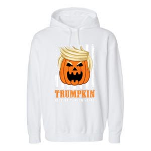 Usa Trumpkin Keep Halloween Great Funny Great Gift Garment-Dyed Fleece Hoodie