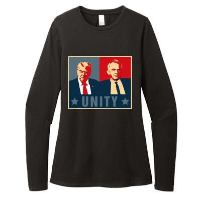 Unity Trump Kennedy Jr For President Trump 2024 Presidential Womens CVC Long Sleeve Shirt