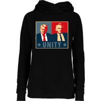 Unity Trump Kennedy Jr For President Trump 2024 Presidential Womens Funnel Neck Pullover Hood