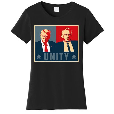 Unity Trump Kennedy Jr For President Trump 2024 Presidential Women's T-Shirt