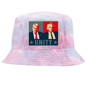 Unity Trump Kennedy Jr For President Trump 2024 Presidential Tie-Dyed Bucket Hat