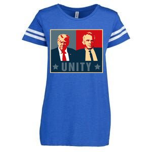 Unity Trump Kennedy Jr For President Trump 2024 Presidential Enza Ladies Jersey Football T-Shirt