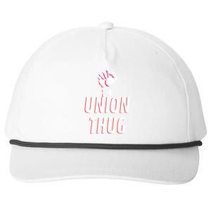 Union Thug Labor Day Union Worker Meaningful Gift Snapback Five-Panel Rope Hat