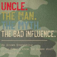 Uncle The Man The Myth The Bad Influence He Knows Everything Legacy Tie Dye Trucker Hat