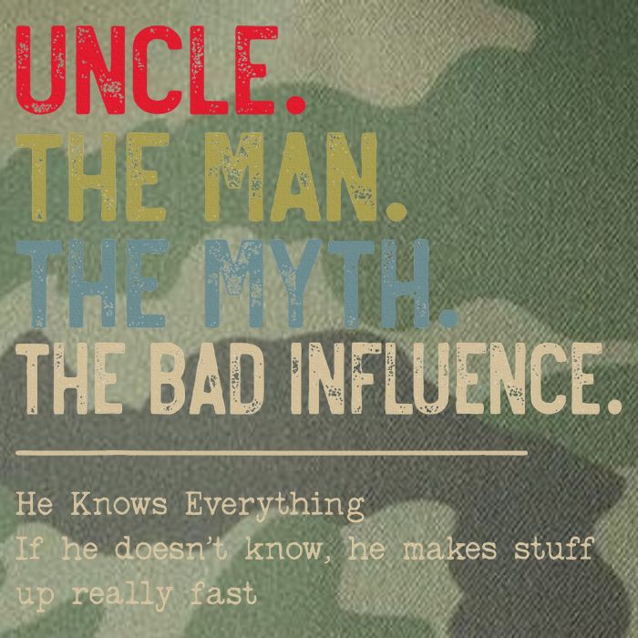 Uncle The Man The Myth The Bad Influence He Knows Everything Legacy Tie Dye Trucker Hat
