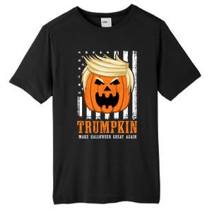 USA Trumpkin Make Halloween Great Again Tall Fusion ChromaSoft Performance T-Shirt