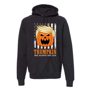 USA Trumpkin Make Halloween Great Again Premium Hoodie