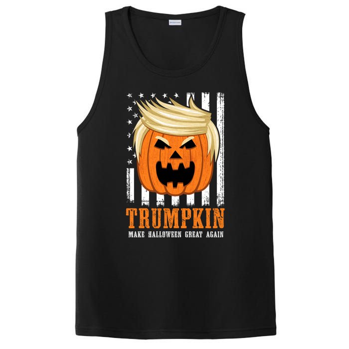 USA Trumpkin Make Halloween Great Again PosiCharge Competitor Tank