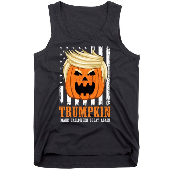 USA Trumpkin Make Halloween Great Again Tank Top