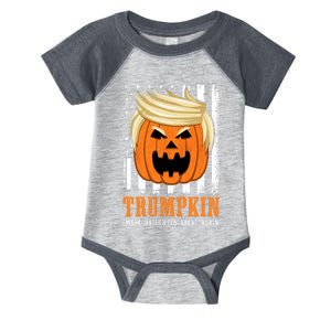 USA Trumpkin Make Halloween Great Again Infant Baby Jersey Bodysuit