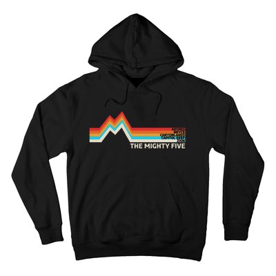 Utahs The Mighty Five National Parks Swea Hoodie