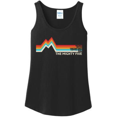 Utahs The Mighty Five National Parks Swea Ladies Essential Tank