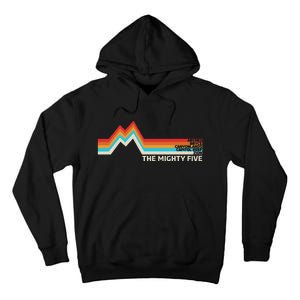 Utahs The Mighty Five National Parks Swea Tall Hoodie