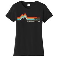 Utahs The Mighty Five National Parks Swea Women's T-Shirt