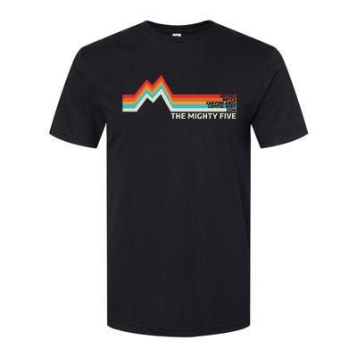 Utahs The Mighty Five National Parks Swea Softstyle® CVC T-Shirt