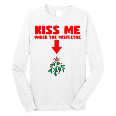 Under The Mistletoe Christmas Long Sleeve Shirt