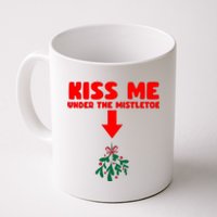 Under The Mistletoe Christmas Coffee Mug