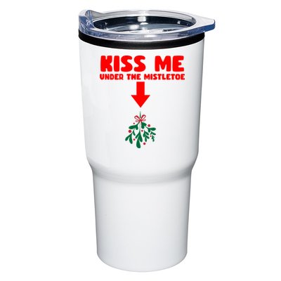 Under The Mistletoe Christmas Tumbler