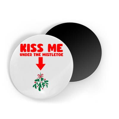 Under The Mistletoe Christmas Magnet
