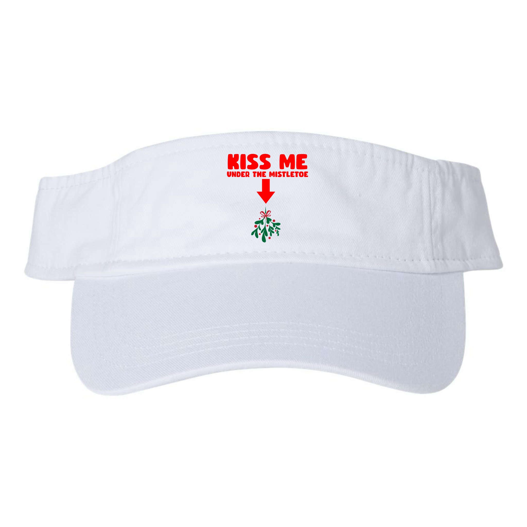 Under The Mistletoe Christmas Visor