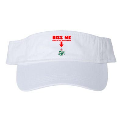 Under The Mistletoe Christmas Valucap Bio-Washed Visor