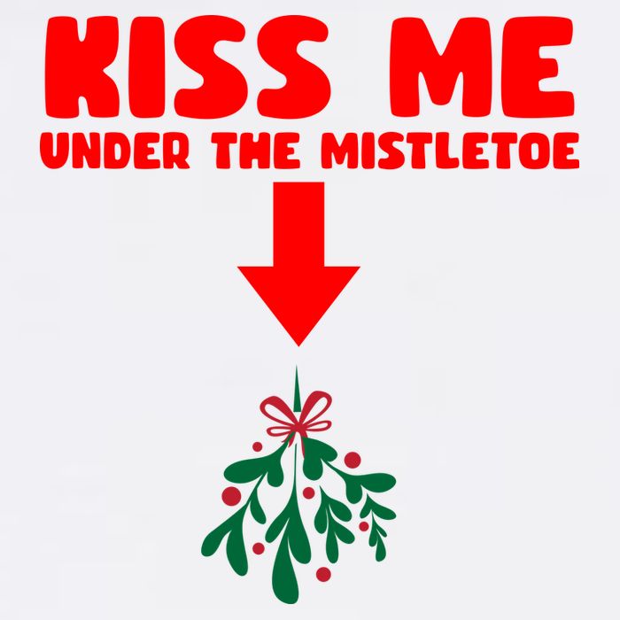 Under The Mistletoe Christmas Visor