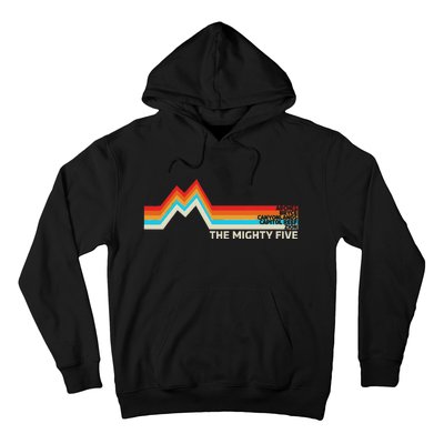 Utahs The Mighty Five National Parks Hoodie