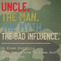 Uncle The Man The Myth The Bad Influence He Knows Everything Legacy Tie Dye Trucker Hat