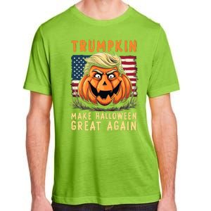 Usa Trumpkin Make Halloween Great Again Funny Trump Adult ChromaSoft Performance T-Shirt