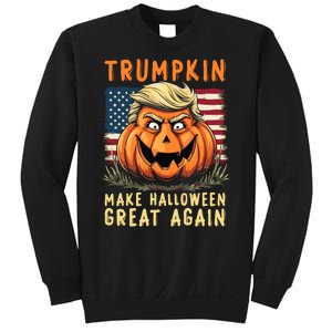 Usa Trumpkin Make Halloween Great Again Funny Trump Sweatshirt