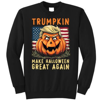 Usa Trumpkin Make Halloween Great Again Funny Trump Sweatshirt