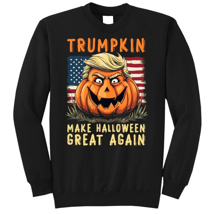 Usa Trumpkin Make Halloween Great Again Funny Trump Sweatshirt