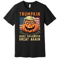 Usa Trumpkin Make Halloween Great Again Funny Trump Premium T-Shirt