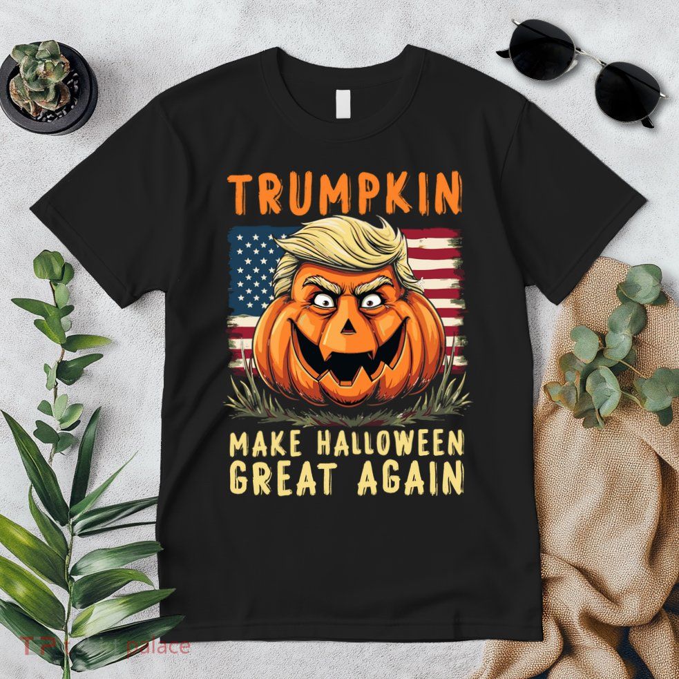 Usa Trumpkin Make Halloween Great Again Funny Trump Premium T-Shirt