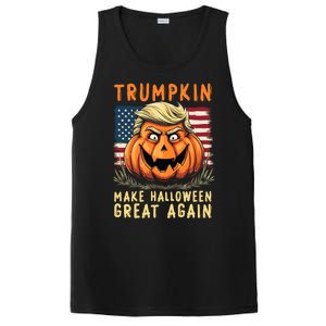 Usa Trumpkin Make Halloween Great Again Funny Trump PosiCharge Competitor Tank