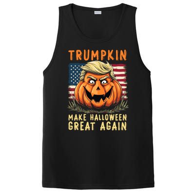 Usa Trumpkin Make Halloween Great Again Funny Trump PosiCharge Competitor Tank