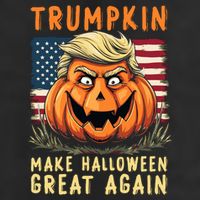 Usa Trumpkin Make Halloween Great Again Funny Trump Trucker Hat