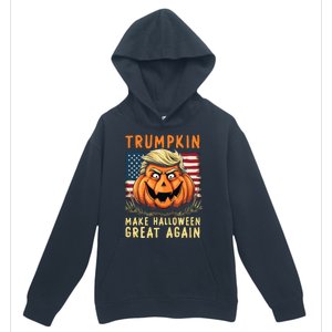 Usa Trumpkin Make Halloween Great Again Funny Trump Urban Pullover Hoodie