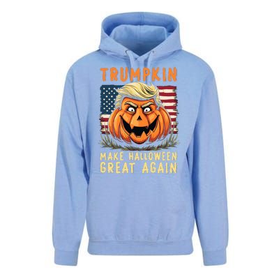 Usa Trumpkin Make Halloween Great Again Funny Trump Unisex Surf Hoodie