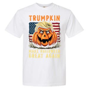 Usa Trumpkin Make Halloween Great Again Funny Trump Garment-Dyed Heavyweight T-Shirt