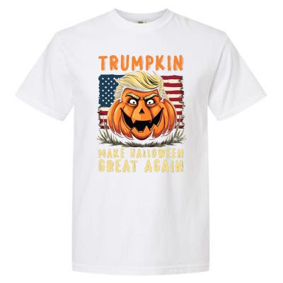 Usa Trumpkin Make Halloween Great Again Funny Trump Garment-Dyed Heavyweight T-Shirt