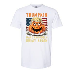 Usa Trumpkin Make Halloween Great Again Funny Trump Softstyle CVC T-Shirt