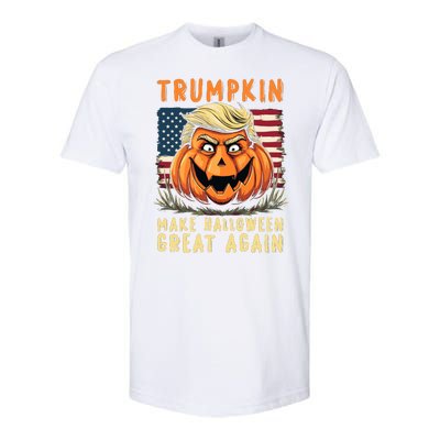 Usa Trumpkin Make Halloween Great Again Funny Trump Softstyle® CVC T-Shirt