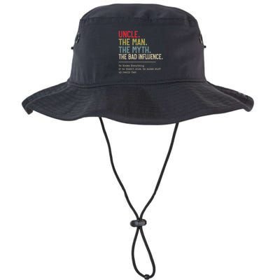 Uncle The Man The Myth The Bad Influence He Knows Everything Bucket Hat