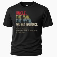 Uncle The Man The Myth The Bad Influence He Knows Everything Performance Shirt