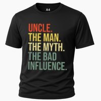 Uncle The Man The Myth The Bad Influence Best Funny Uncle Performance Shirt